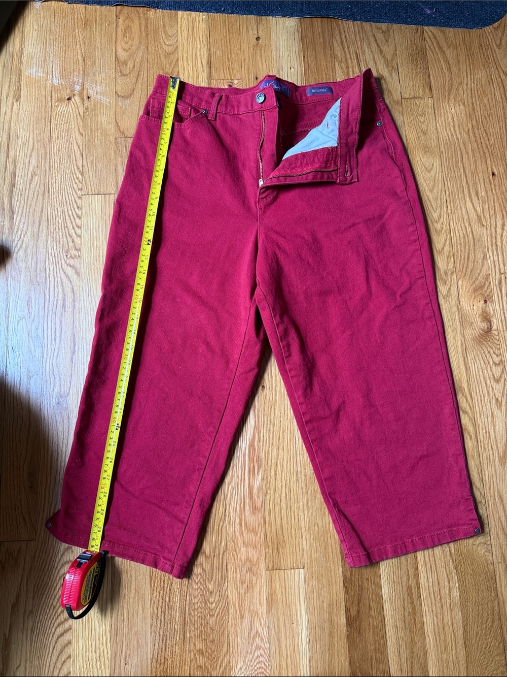 Gloria Vanderbilt Capri Cotton Pants